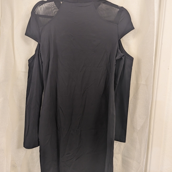 Killstar Sleek Black Dress - Picture 2 of 4